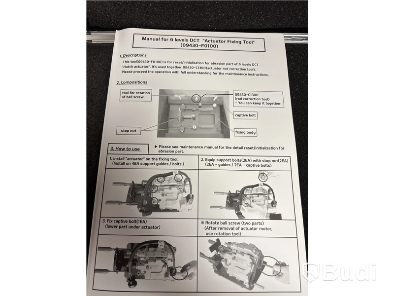 Actuator fixing tool