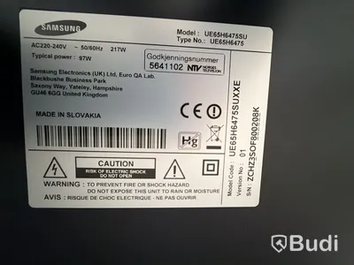 TV Samsung 65 tum UE65H6475SUXXE Full HD inkl. konferensbord på hjul