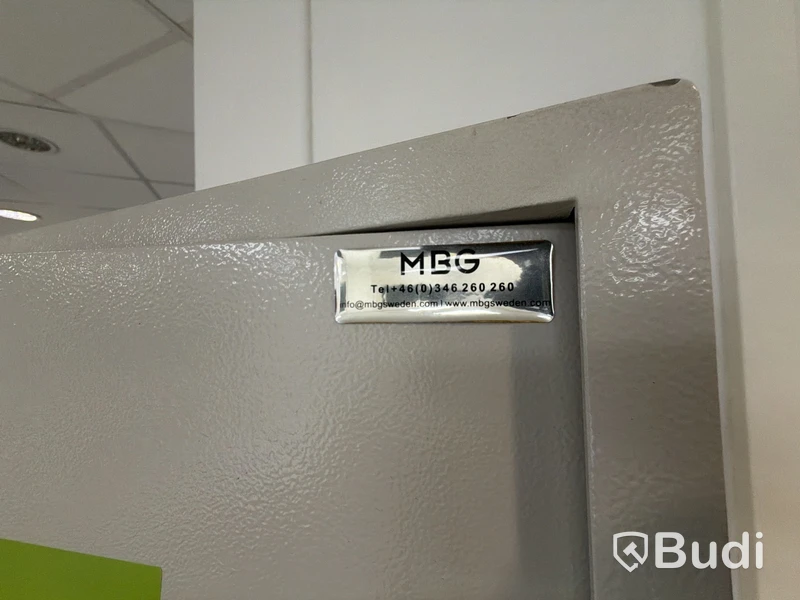 Säkerhetsskåp kassaskåp MBG, H53 B37 D23 cm