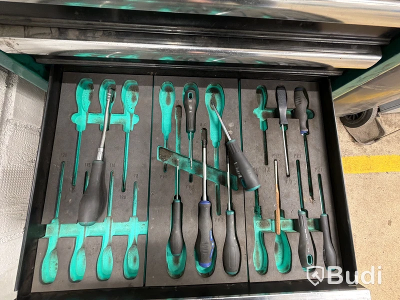 Verktygsvagn kamasa tools 140 cm