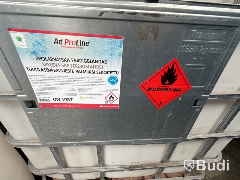 Tank 1000 liter nu spolarvätska