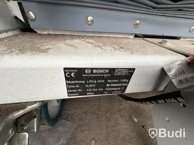 Bosch batterilift 1000 kg, NI-4074 - osäker funktion