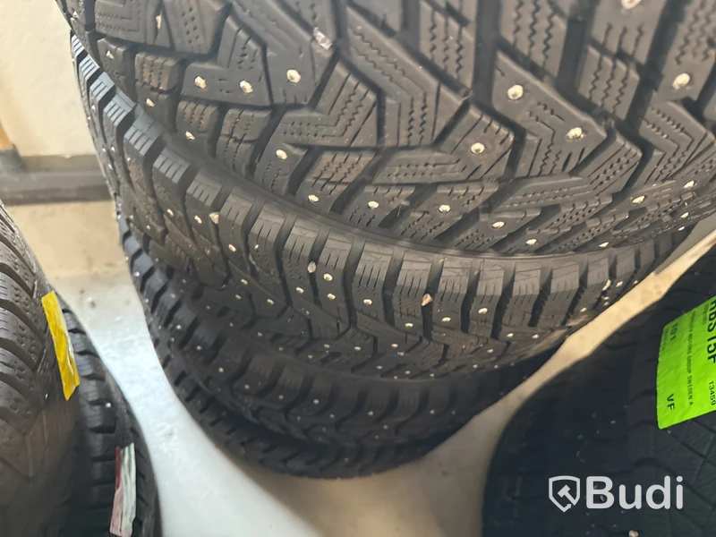 Dubbdäck Hankook, 195/55R16, 91T, med stålfälg