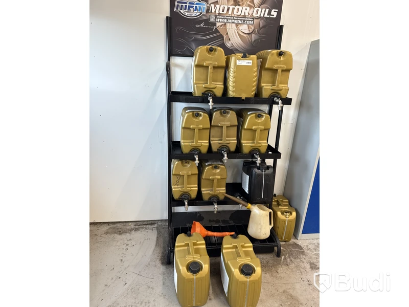 Motorolja Premium Synthetic 20L inkl. ställ