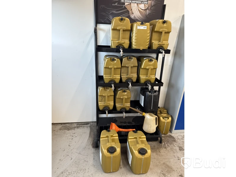 Motorolja Premium Synthetic 20L inkl. ställ
