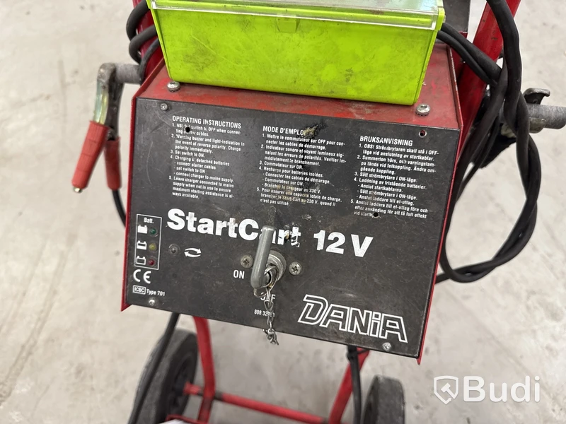 Batteriladdare Dania Startcart 12 v inkl. 2 batterier