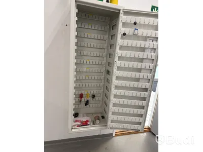 Säkerhetsskåp / nyckelskåp, stort med kodlås