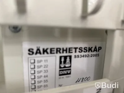 Säkerhetsskåp / nyckelskåp, stort med kodlås
