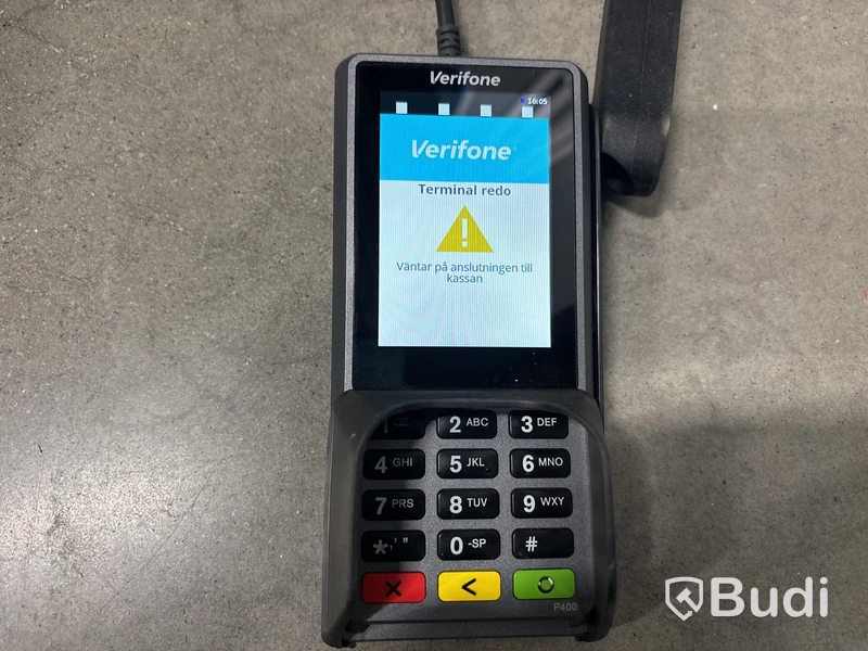2 st kortterminaler, Verifone