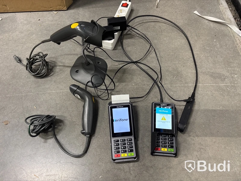 2 st kortterminaler, Verifone