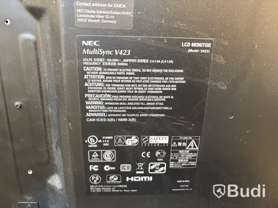 LCD-monitor NEC Multisync V423
