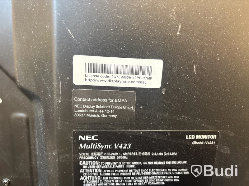 LCD-monitor NEC Multisync V423