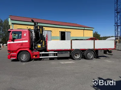 Kranbil Scania G410 6X2*4 -2015 | Palfinger med jib | Endast 16000mil