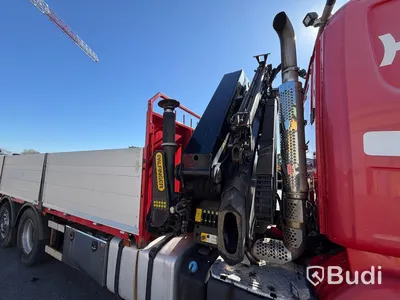Kranbil Scania G410 6X2*4 -2015 | Palfinger med jib | Endast 16000mil
