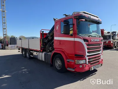 Kranbil Scania G410 6X2*4 -2015 | Palfinger med jib | Endast 16000mil