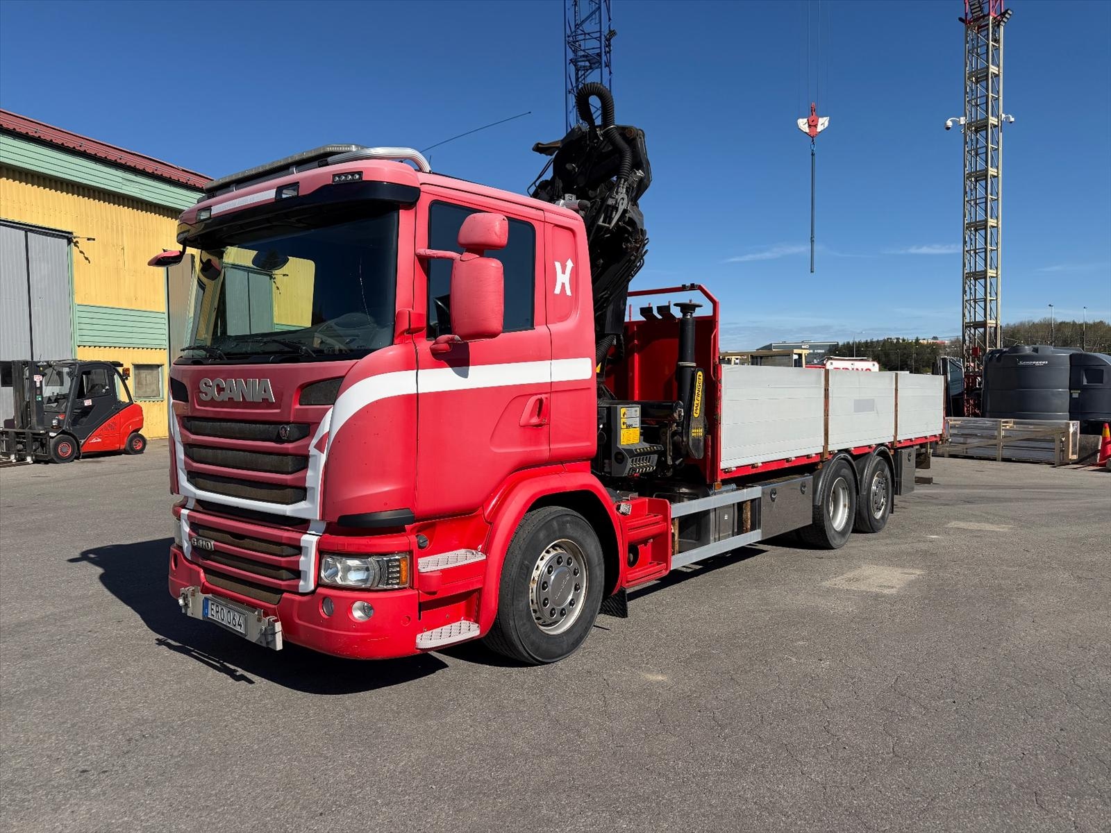 Kranbil Scania G410 6X2*4 -2015 | Palfinger med jib | Endast 16000mil