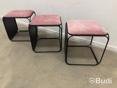 3 st. Sittpallar