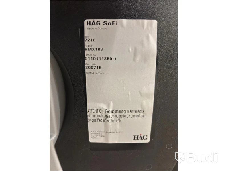 2 st. Kontorsstolar Håg SoFi 7210