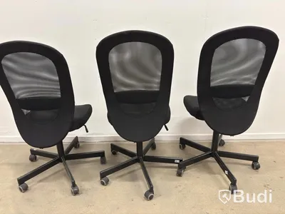 3 st. Kontorsstolar IKEA FLINTAN