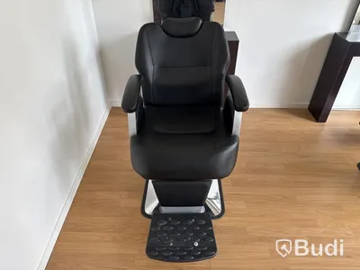 Frisörstol med bord & spegel