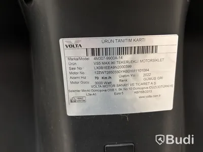 El-motorcykel Volta VS5 Max -2022