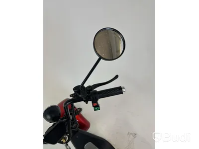 Elscooter Fat Tire Citycoco, röd