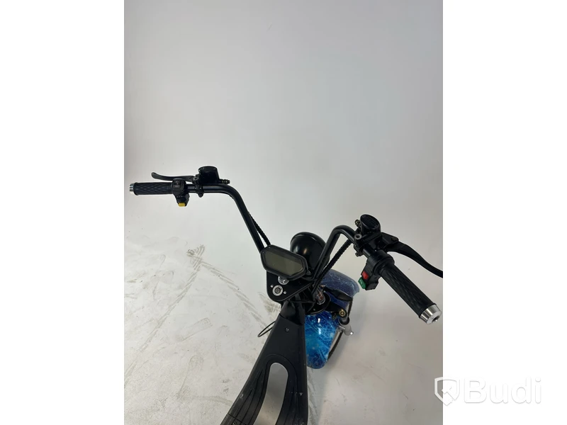 Elscooter Fat Tire Citycoco, blå - reservdelsobjekt