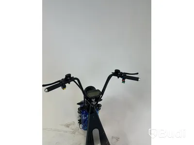Elscooter Fat Tire Citycoco, blå - reservdelsobjekt