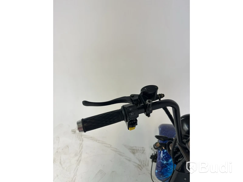 Elscooter Fat Tire Citycoco, blå - reservdelsobjekt