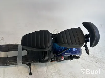 Elscooter Fat Tire Citycoco, blå - reservdelsobjekt