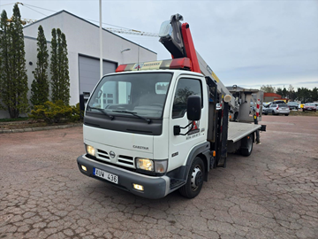Skylift | Nissan Cabstar TL0 | 2006 Mätarställning (km): 22897