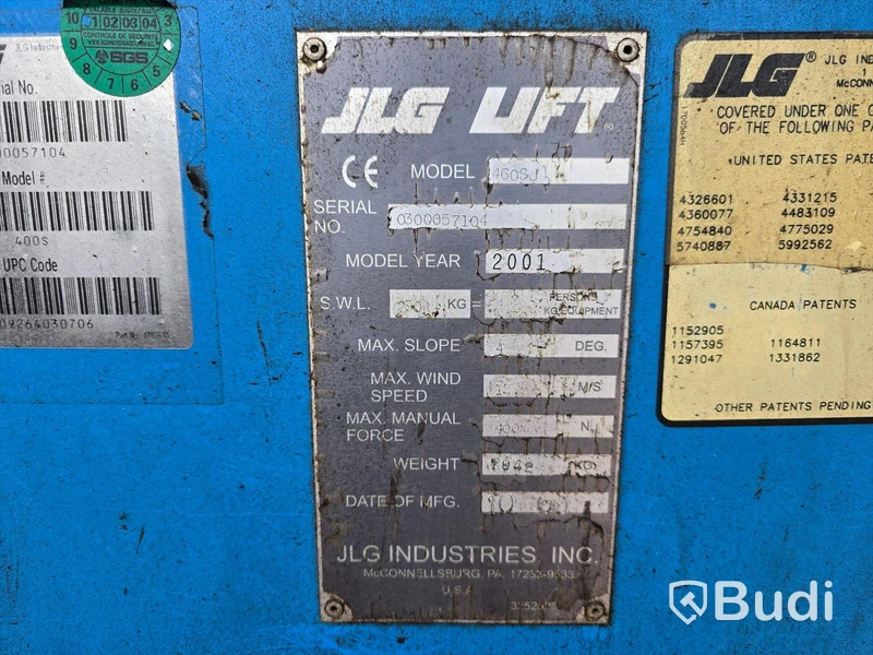 Bomlift | JLG 460SJ | 2001