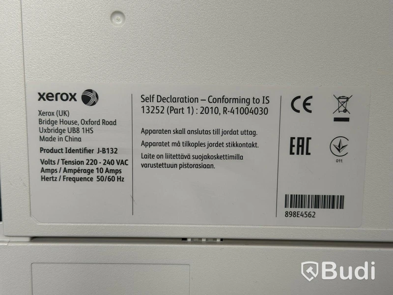 Multifunction printer, Xerox WorkCentre 7835