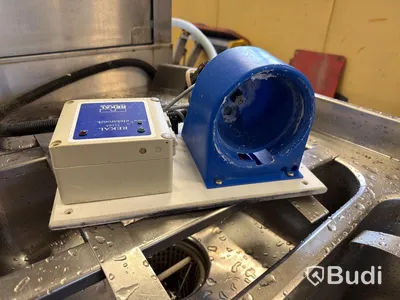 Diskmaskin Wexiödisk WD-6E med in- och utmatningsbänk Metos, rostfri, rep.objekt