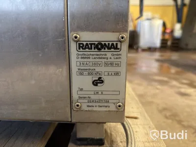 Kombiugn Rational CM 6 med ställning, 380 V, rostfri