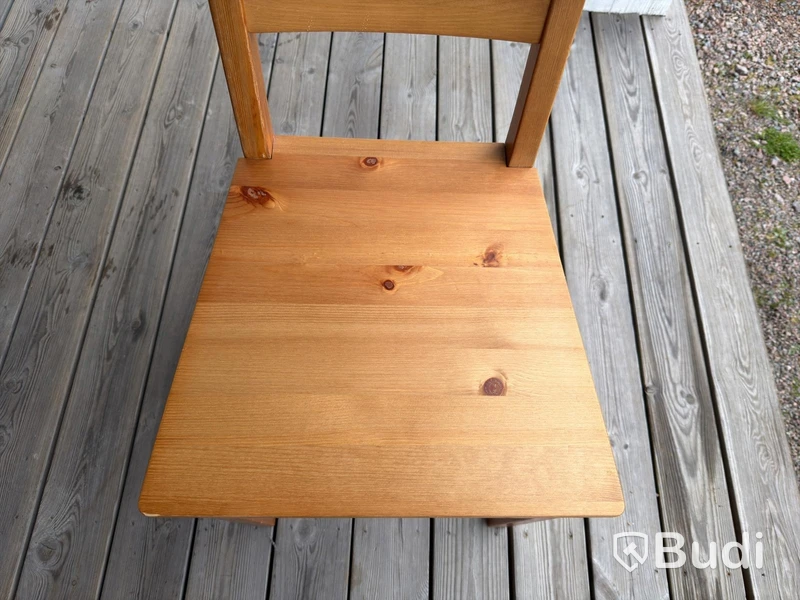 Parti IKEA Jokkmokk 19 st. bord, 77 st. stolar med dynor