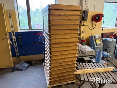 Parti IKEA Jokkmokk 19 st. bord, 77 st. stolar med dynor