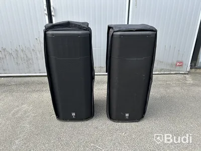 JBL PRX625 PA Speakers, Pair, with Covers