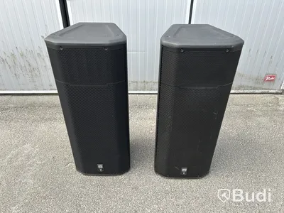JBL PRX625 PA Speakers, Pair, with Covers