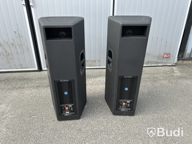 JBL PRX625 PA Speakers, Pair, with Covers