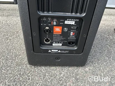 JBL PRX625 PA Speakers, Pair, with Covers