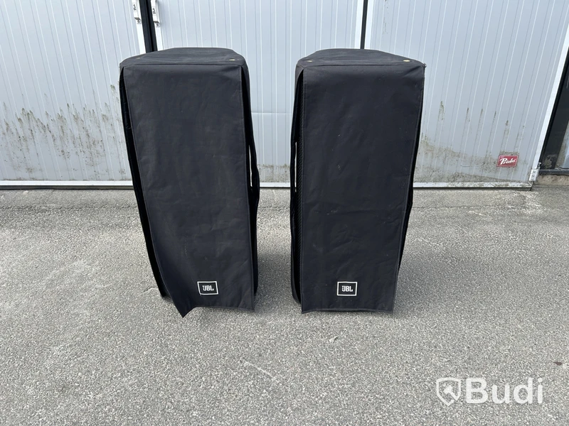 JBL PRX625 PA Speakers, Pair, with Covers