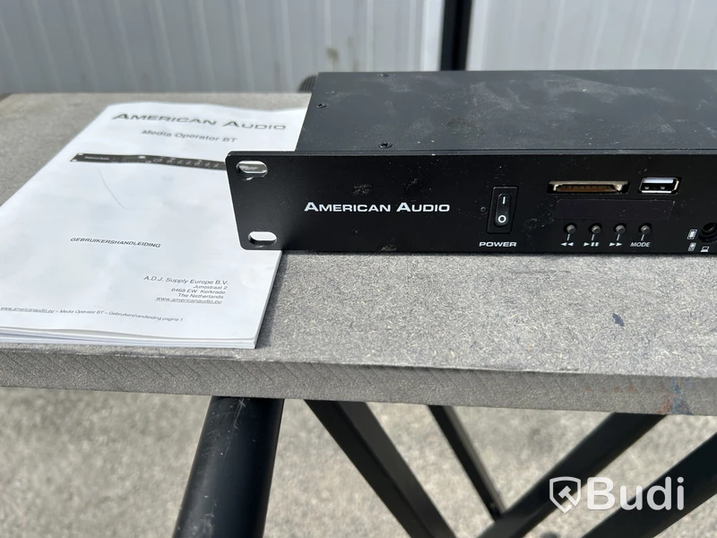 American Audio MEDIA OPERATOR BT media player