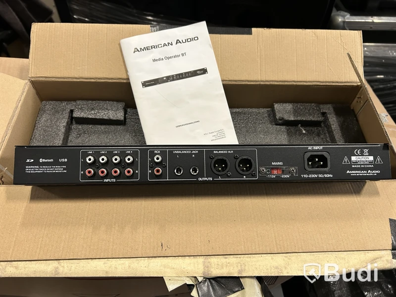 American Audio MEDIA OPERATOR BT media player