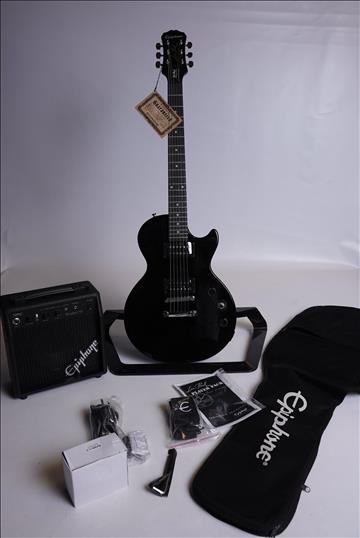 Elgitarr-paket Epiphone Player pack med Elgitarr Les Paul, förstärkare, väska och tillbehör