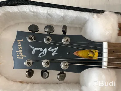 Gibson Les Paul 1973F,  LP LPACGM1 1973 F, i case med certifikat. Signerad av Les Paul.