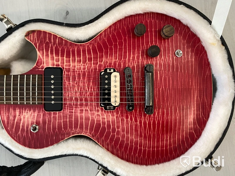 Gibson Les Paul 1973F,  LP LPACGM1 1973 F, i case med certifikat. Signerad av Les Paul.