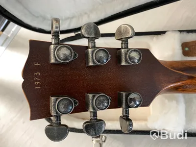 Gibson Les Paul 1973F,  LP LPACGM1 1973 F, i case med certifikat. Signerad av Les Paul.