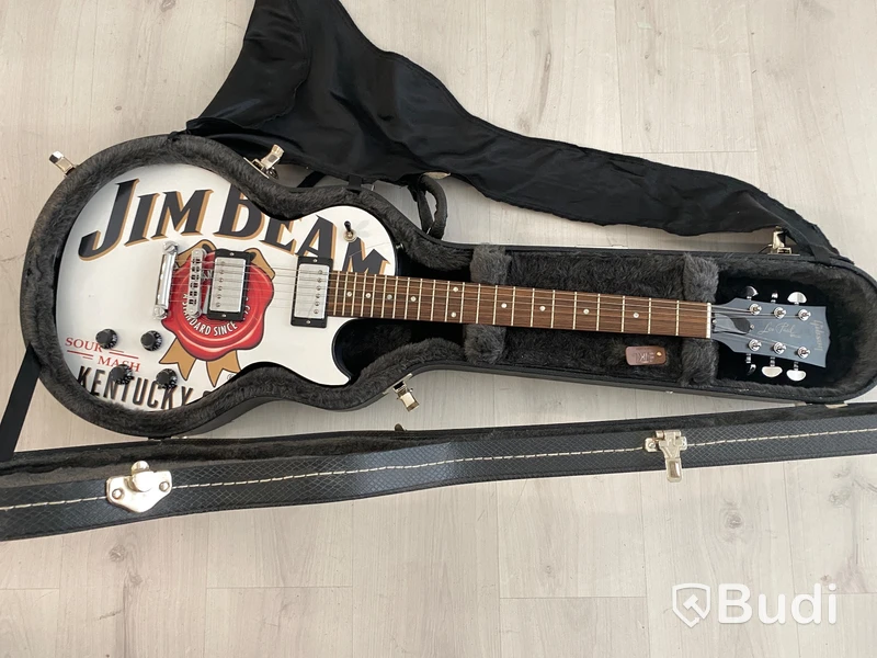 Gibson Les Paul gitarr, Special Jim Bean. I Case