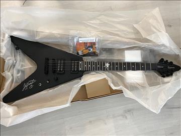 Epiphone gitarr Annihilation, Signerad av Jeff Waters från Annihilator 